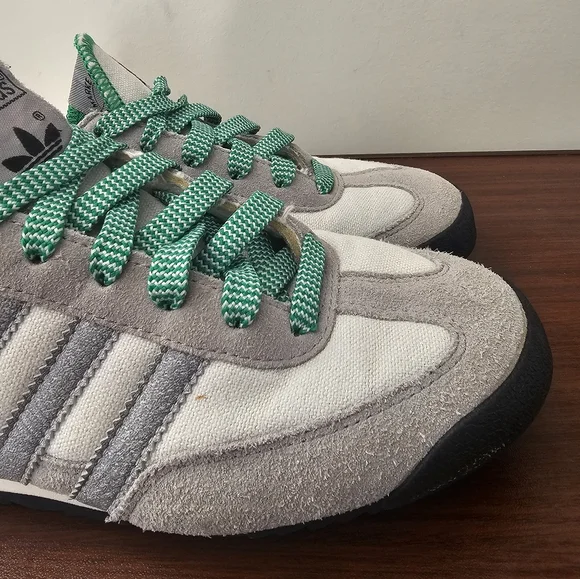 ADIDAS DragonTrainers Men's Gray & Green Sneakers, Shoes - Picture 4 of 9